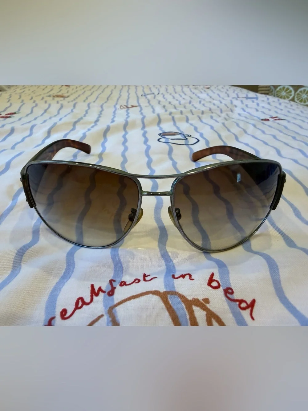 Authentic Prada Tortoise Shell Aviator Sunglasses 🕶️🇮🇹